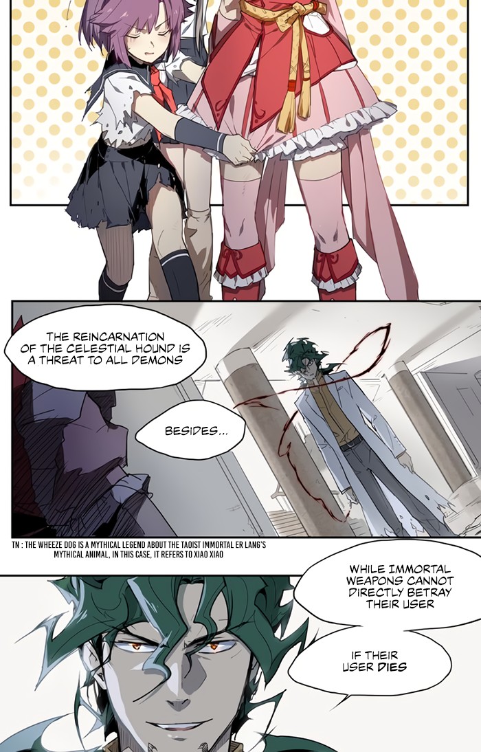 How to be God Chapter 35 page 11 - Chapter 35: Scarlet Red
