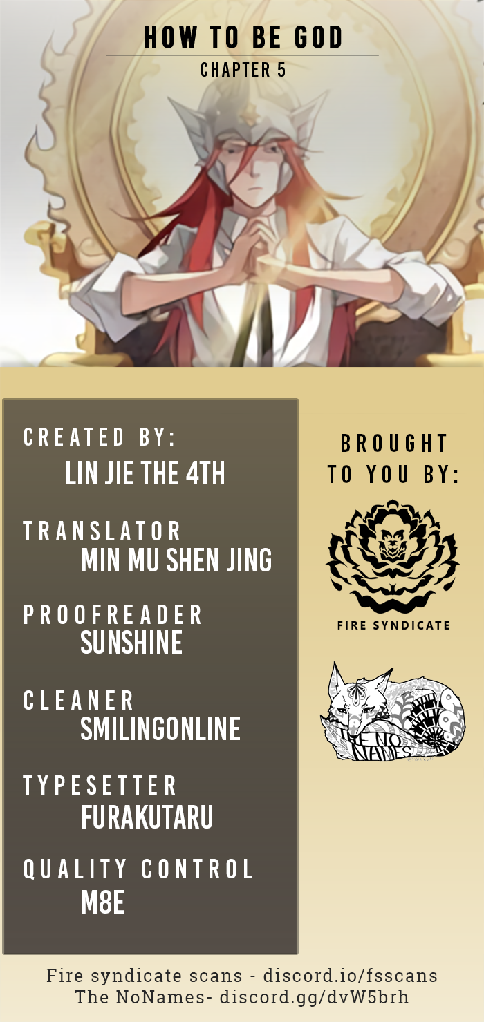 How to be God Chapter 5 page 1 - Chapter 5: Match made in heaven