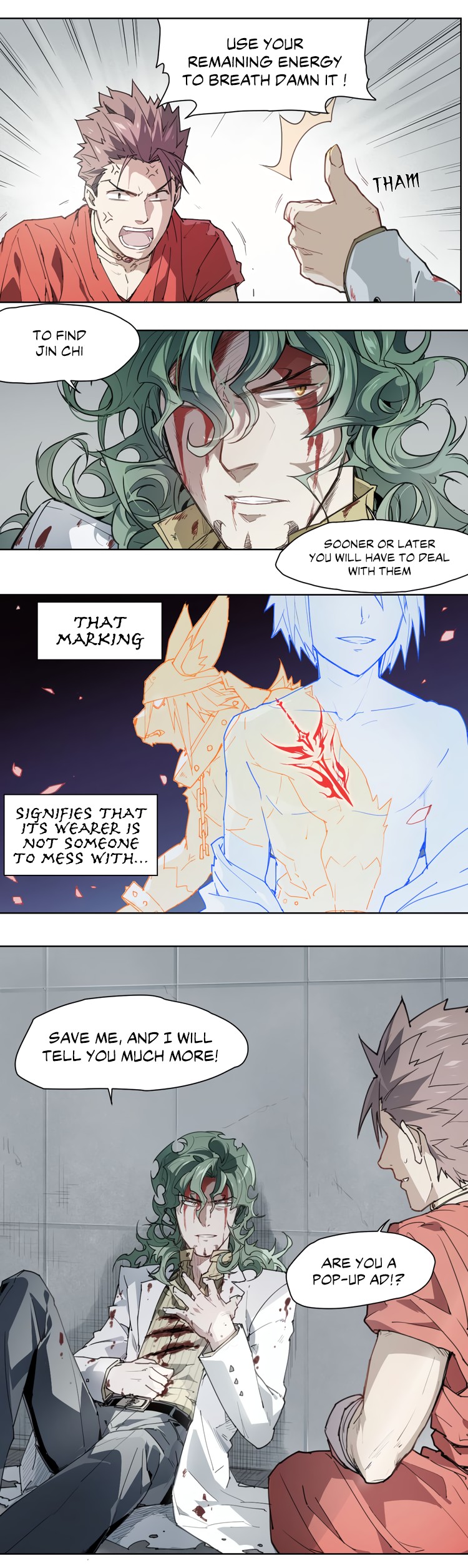 How to be God Chapter 54 page 8 - Chapter 54: Tattoo