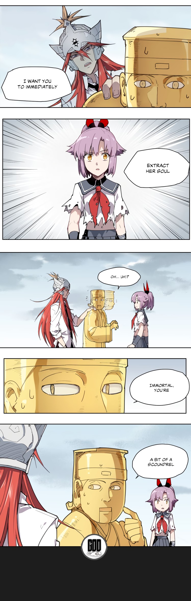 How to be God Chapter 55 page 12 - Chapter 55: Immortal Hit a Wall