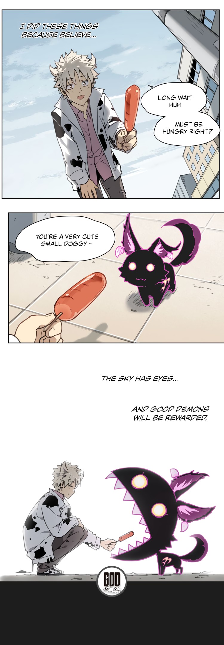 How to be God Chapter 57 page 11 - Chapter 57: The Sky