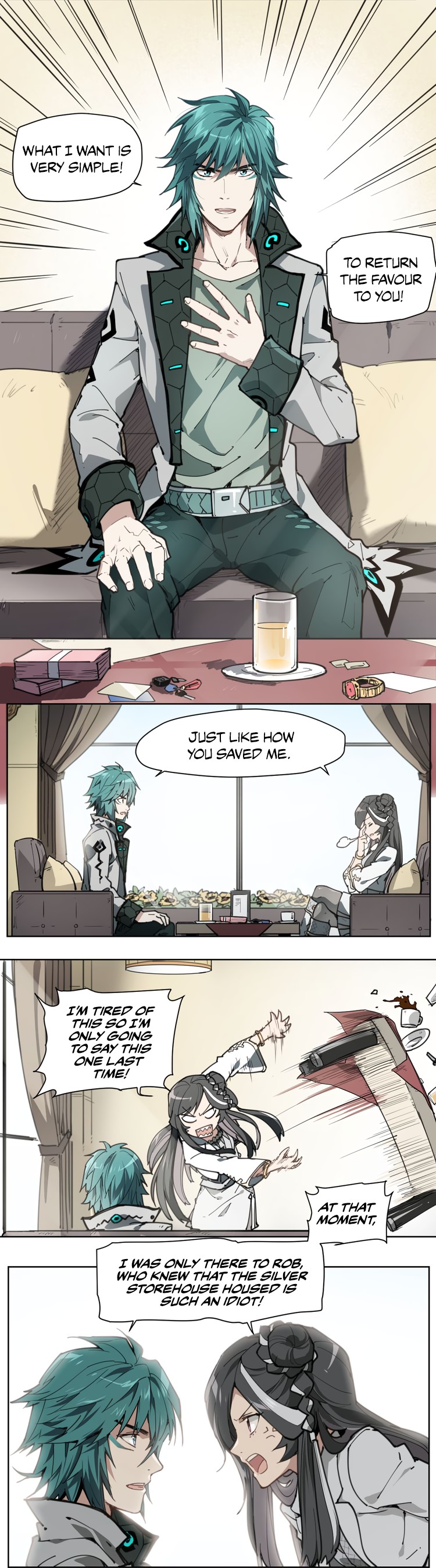 How to be God Chapter 58 page 4 - Chapter 58: Record of returning a favor