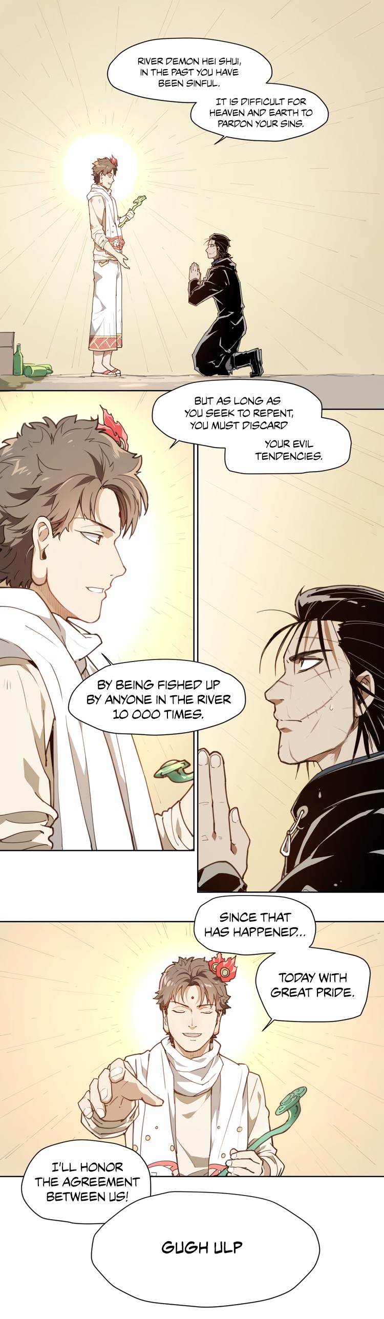 How to be God Chapter 59 page 13 - Chapter 59: Big Joyful Surprise