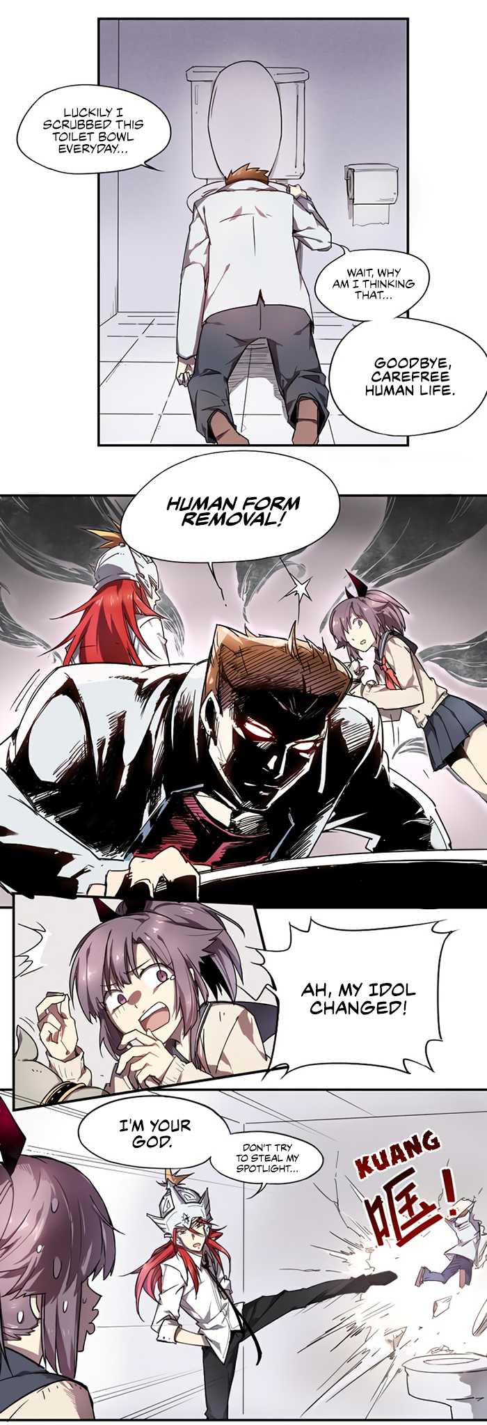 How to be God Chapter 7 page 5 - Chapter 7: Immortal decides