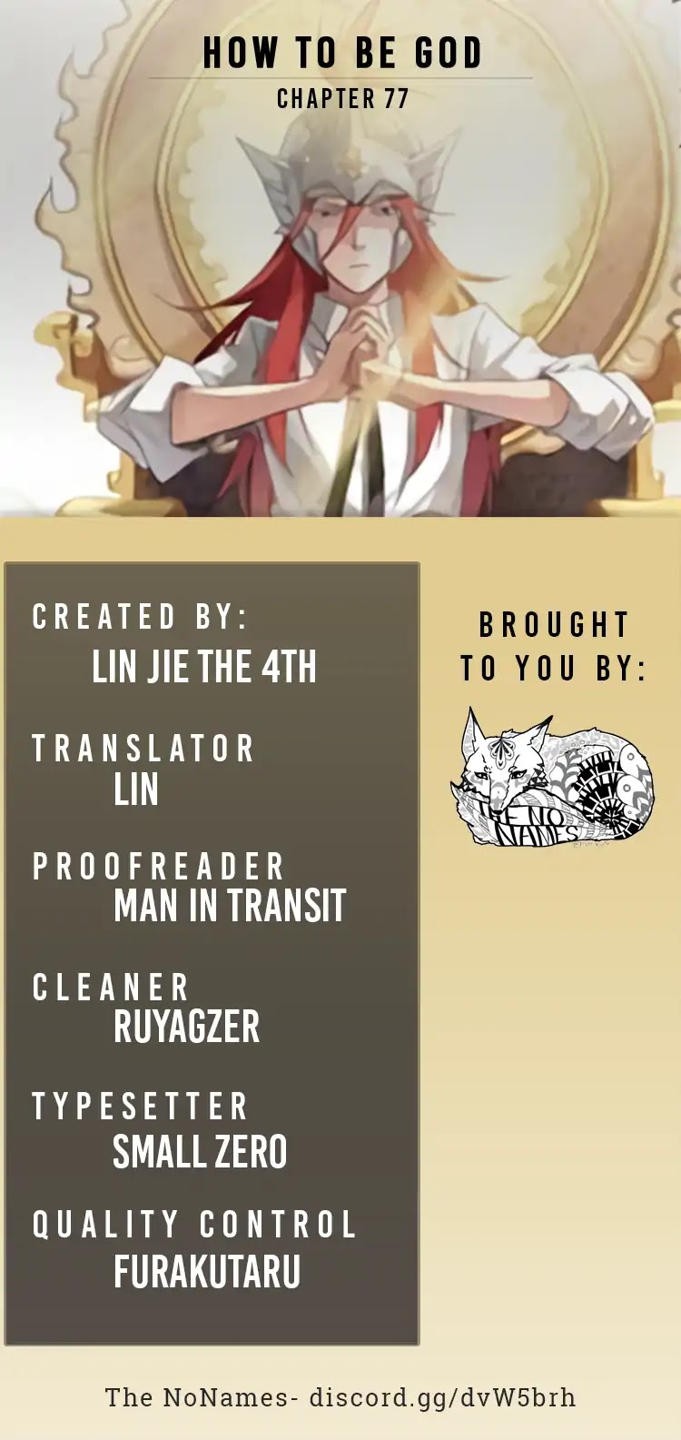 How to be God Chapter 77 page 1 - Chapter 77