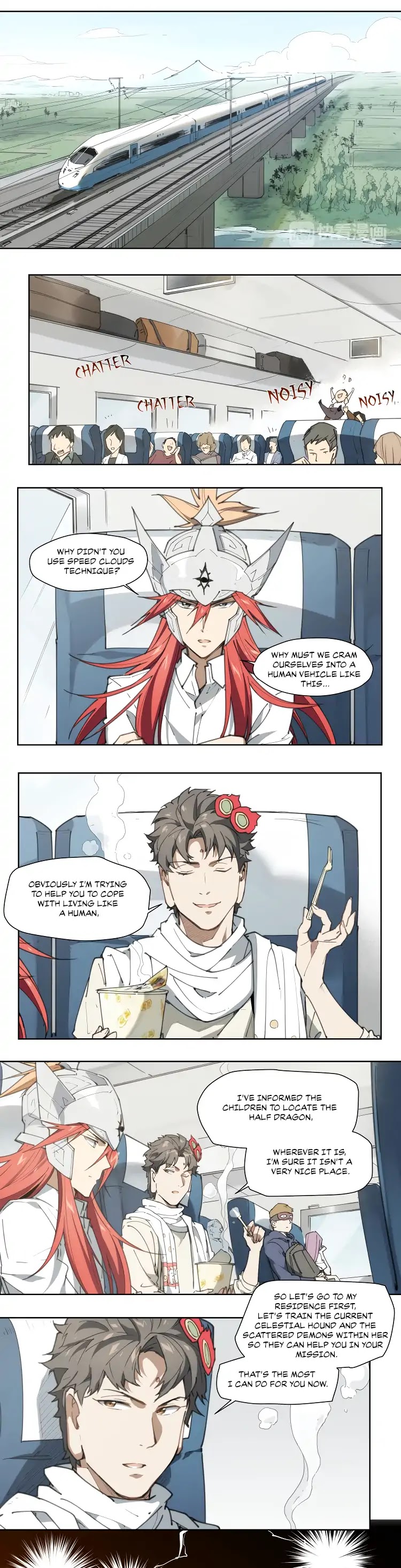 How to be God Chapter 80 page 16 - Chapter 80: Immortals Set Out