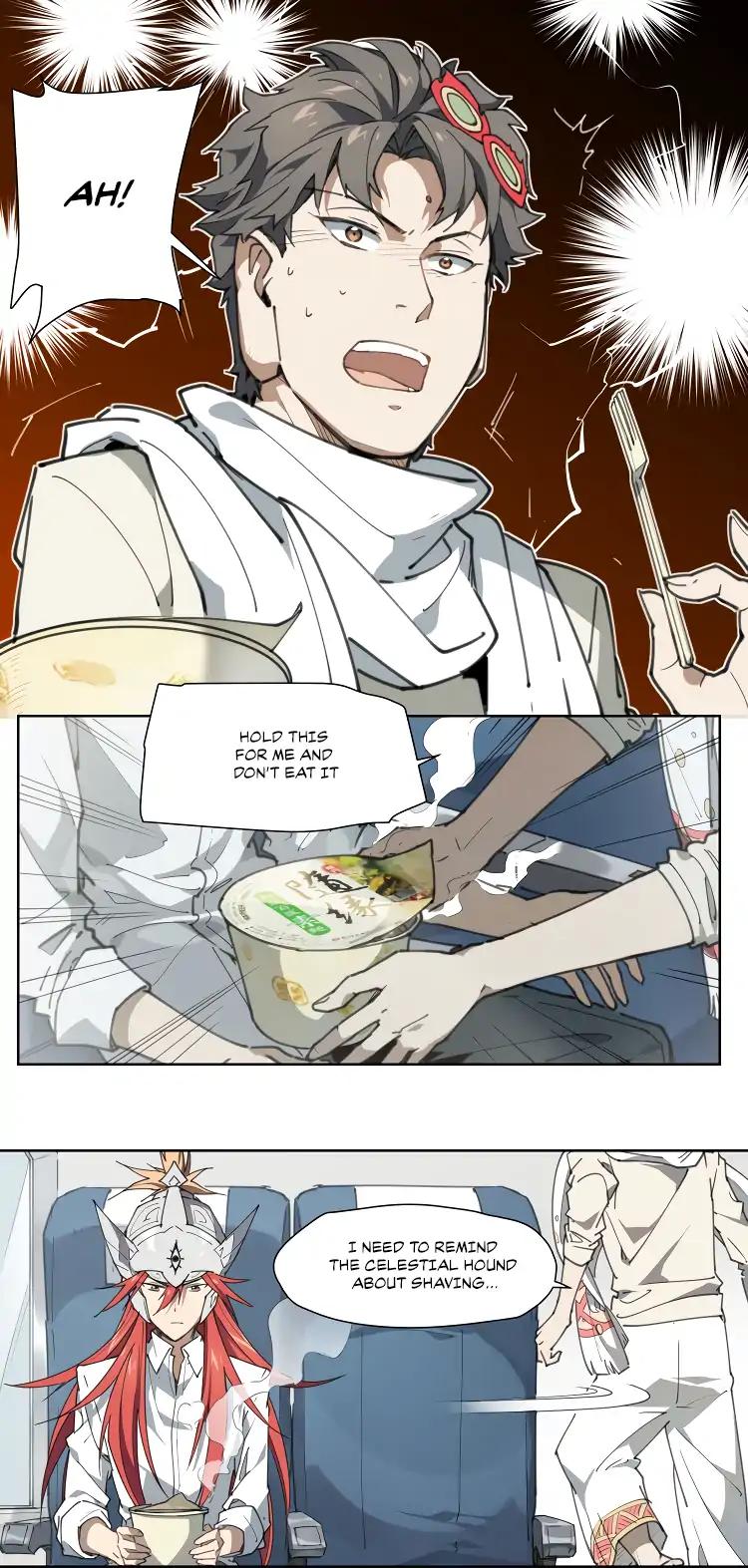 How to be God Chapter 80 page 17 - Chapter 80: Immortals Set Out