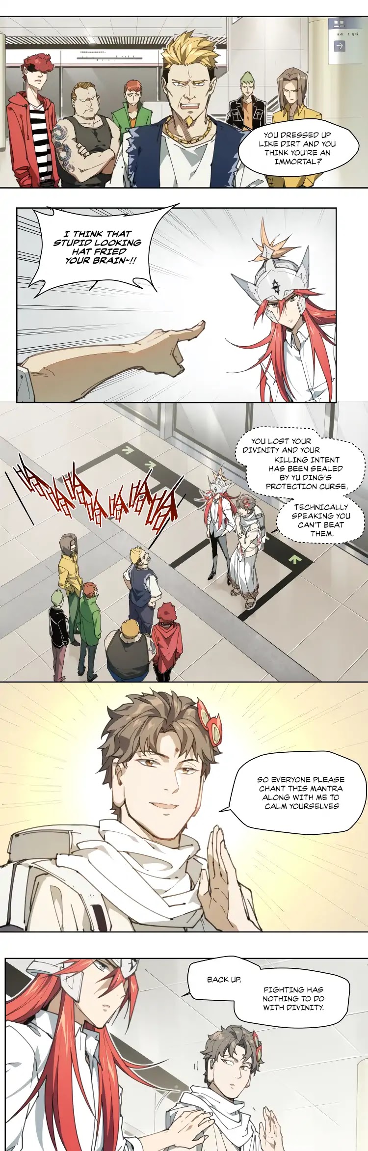 How to be God Chapter 80 page 5 - Chapter 80: Immortals Set Out