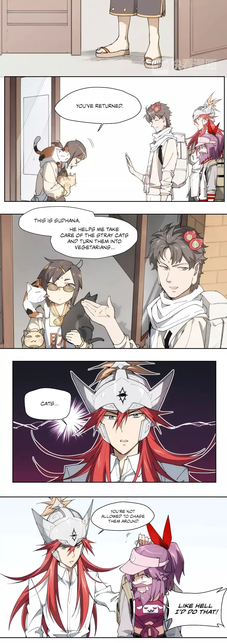 How to be God Chapter 83 page 6 - Chapter 83: Immortal's Residence