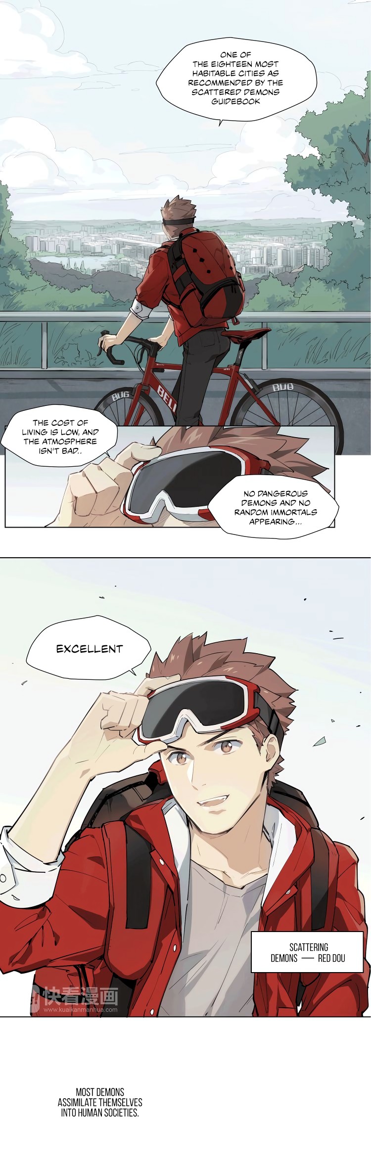 How to be God Chapter 94 page 3 - Chapter 94: Extra 01: Red Dou’s arrival chapter