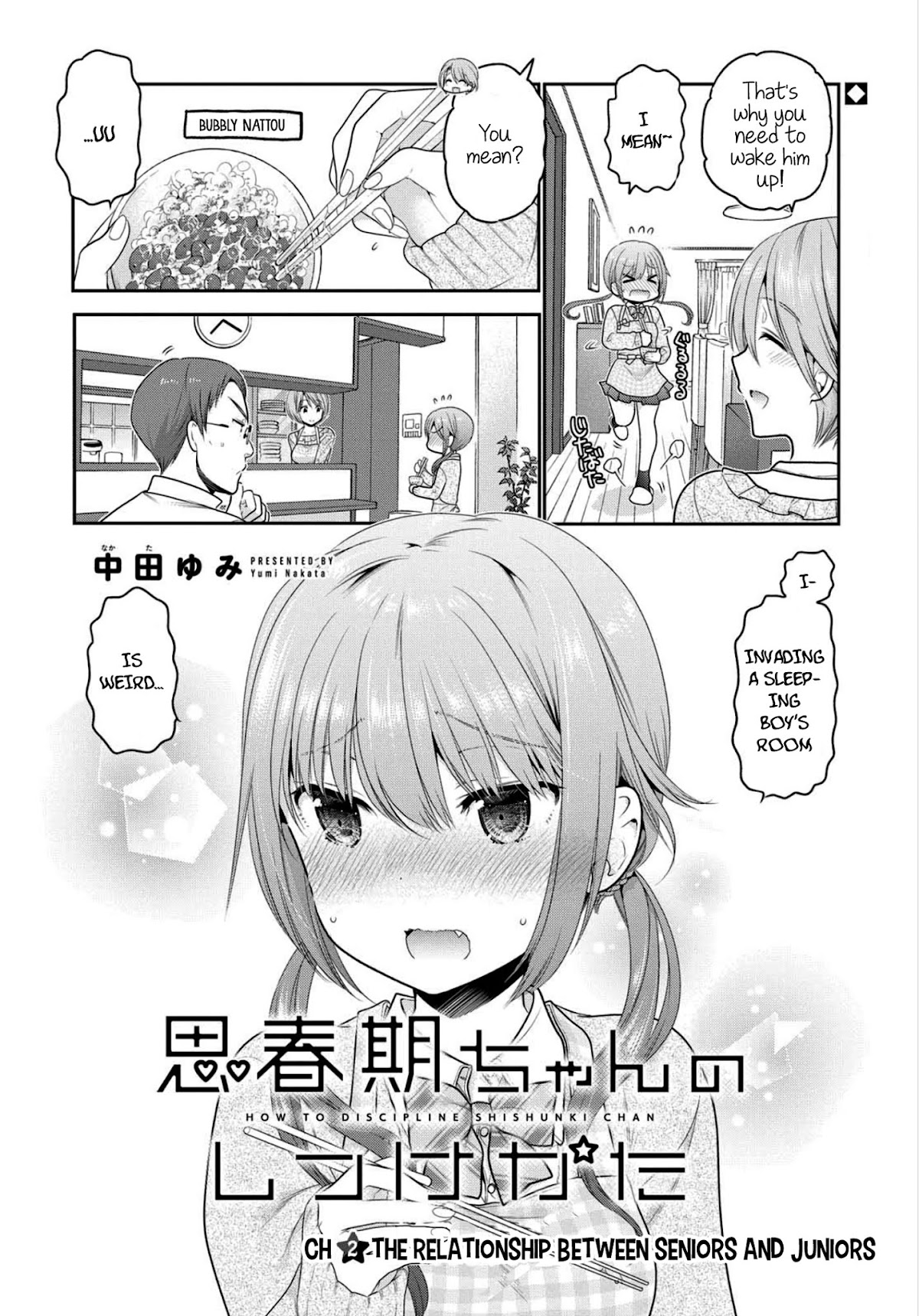 How to Discipline Shishunki-chan Chapter 2 page 3 - Chapter 2: The Relationship Between Seniors And Juniors