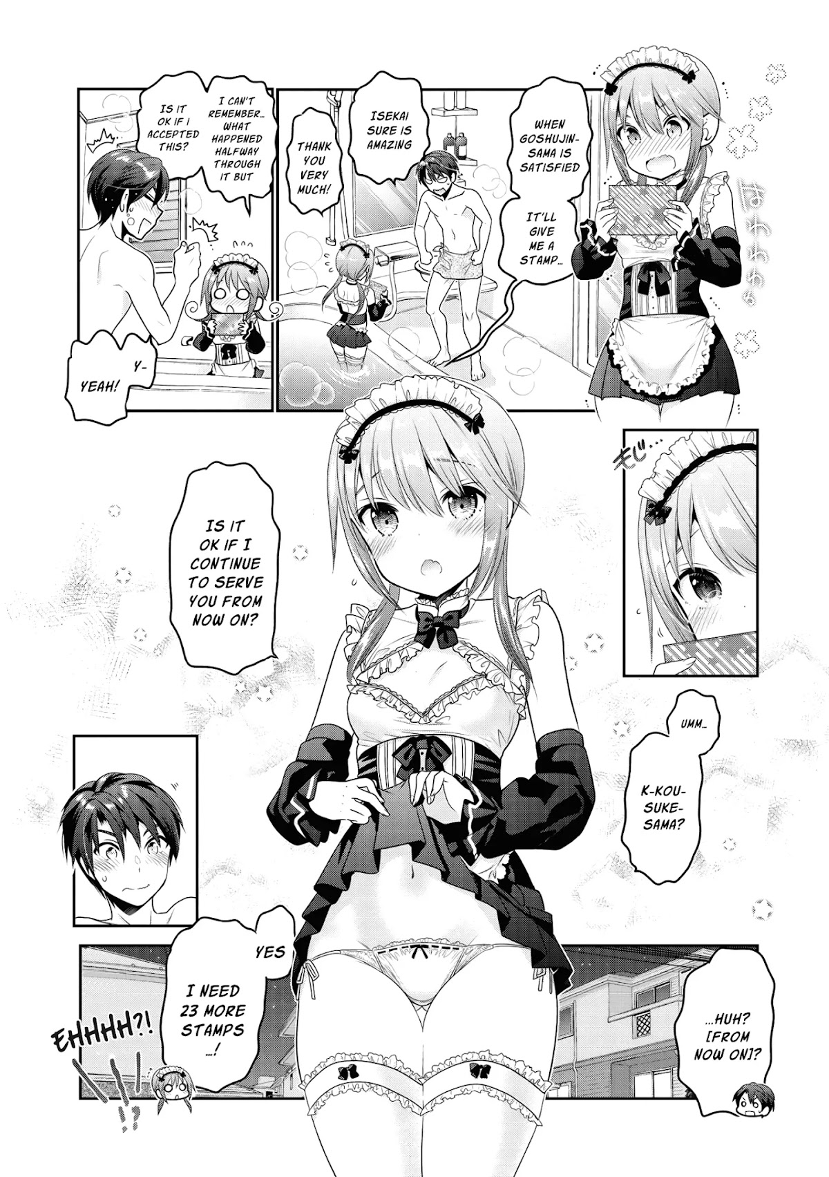 How to Discipline Shishunki-chan Chapter 4.5 page 19 - Chapter 4.5: Isekai Maid no Shitsukekata - Special #1