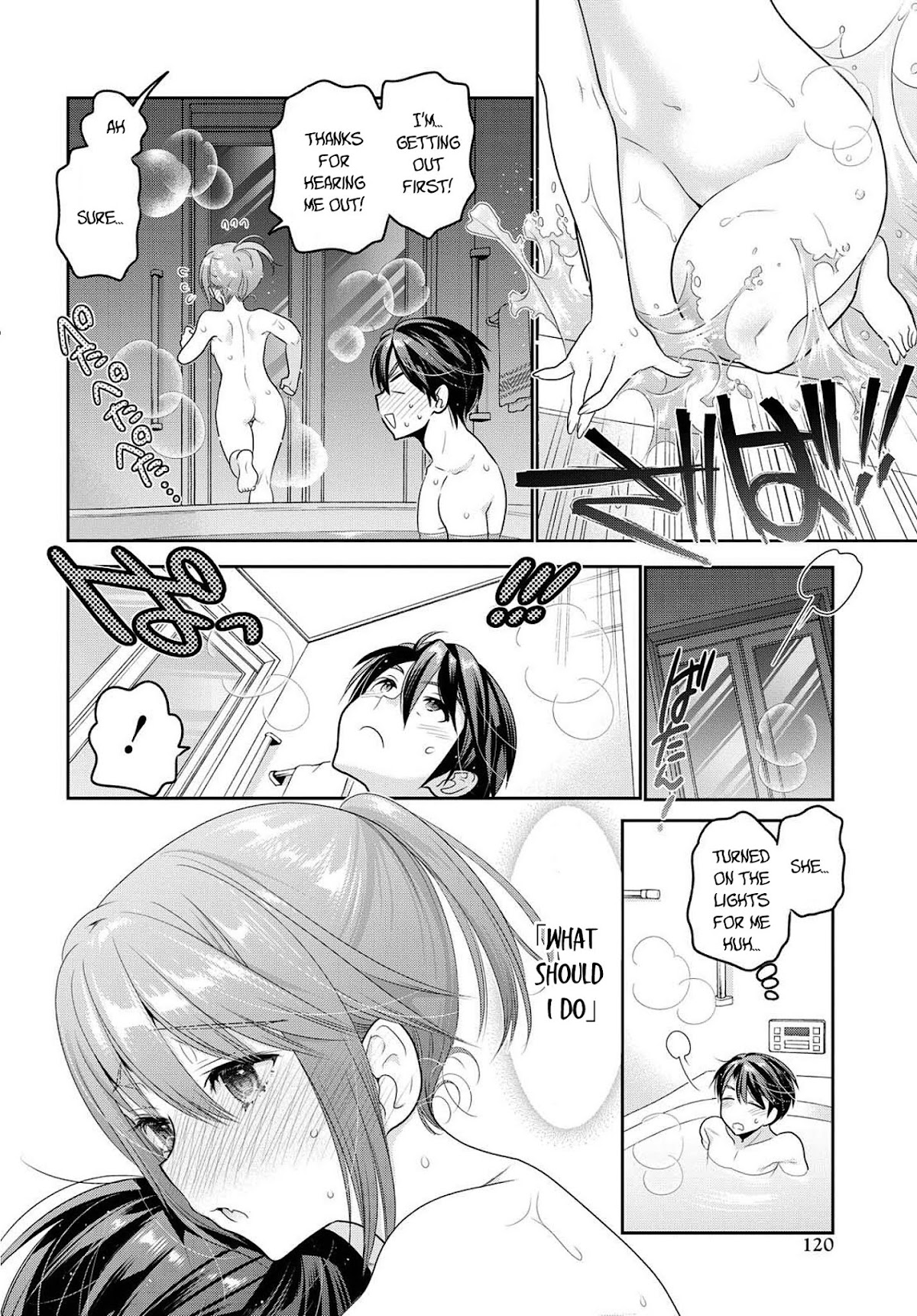 How to Discipline Shishunki-chan Chapter 7 page 37 - Chapter 7: Shower. Darkness.Challenge
