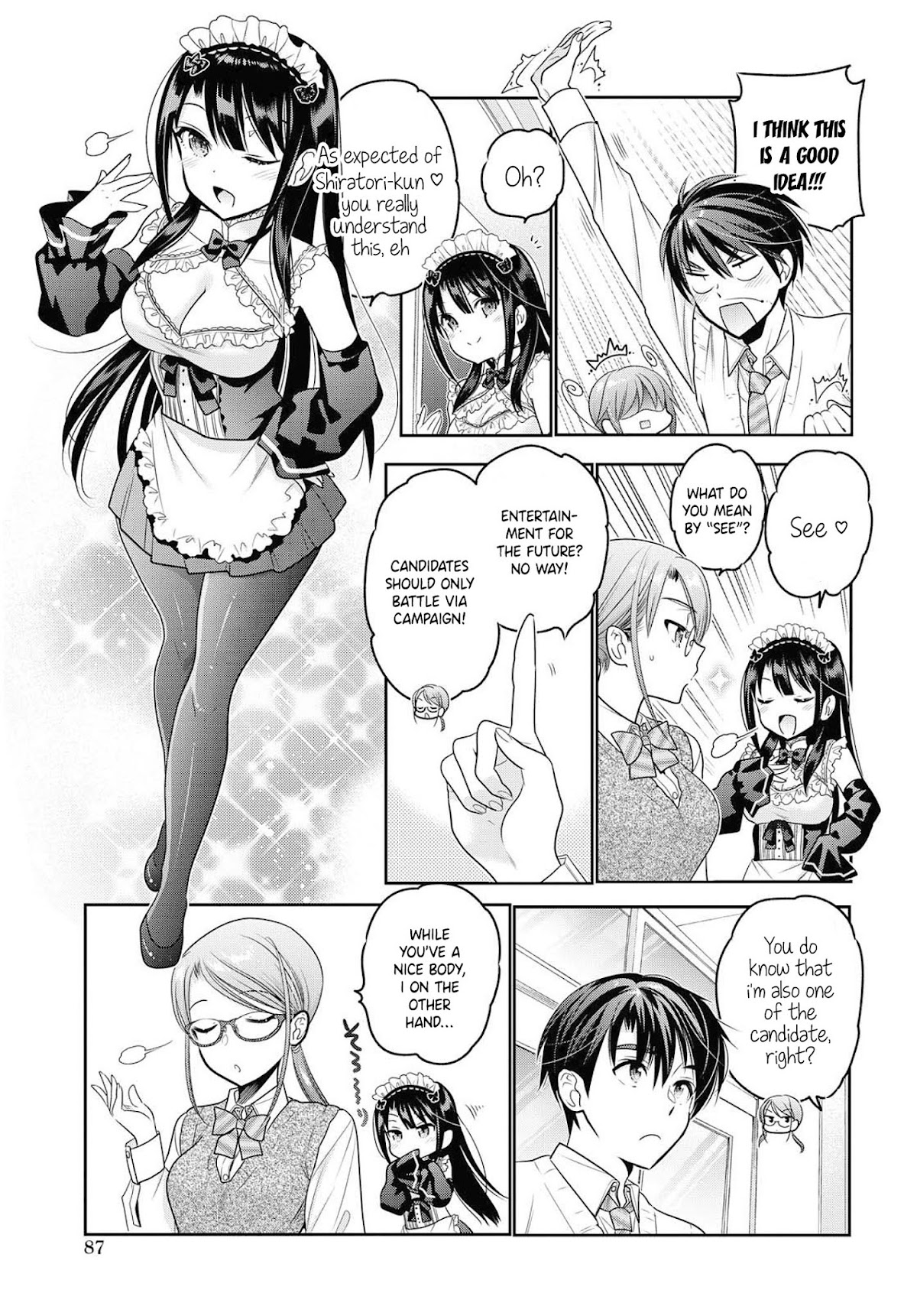 How to Discipline Shishunki-chan Chapter 7 page 4 - Chapter 7: Shower. Darkness.Challenge