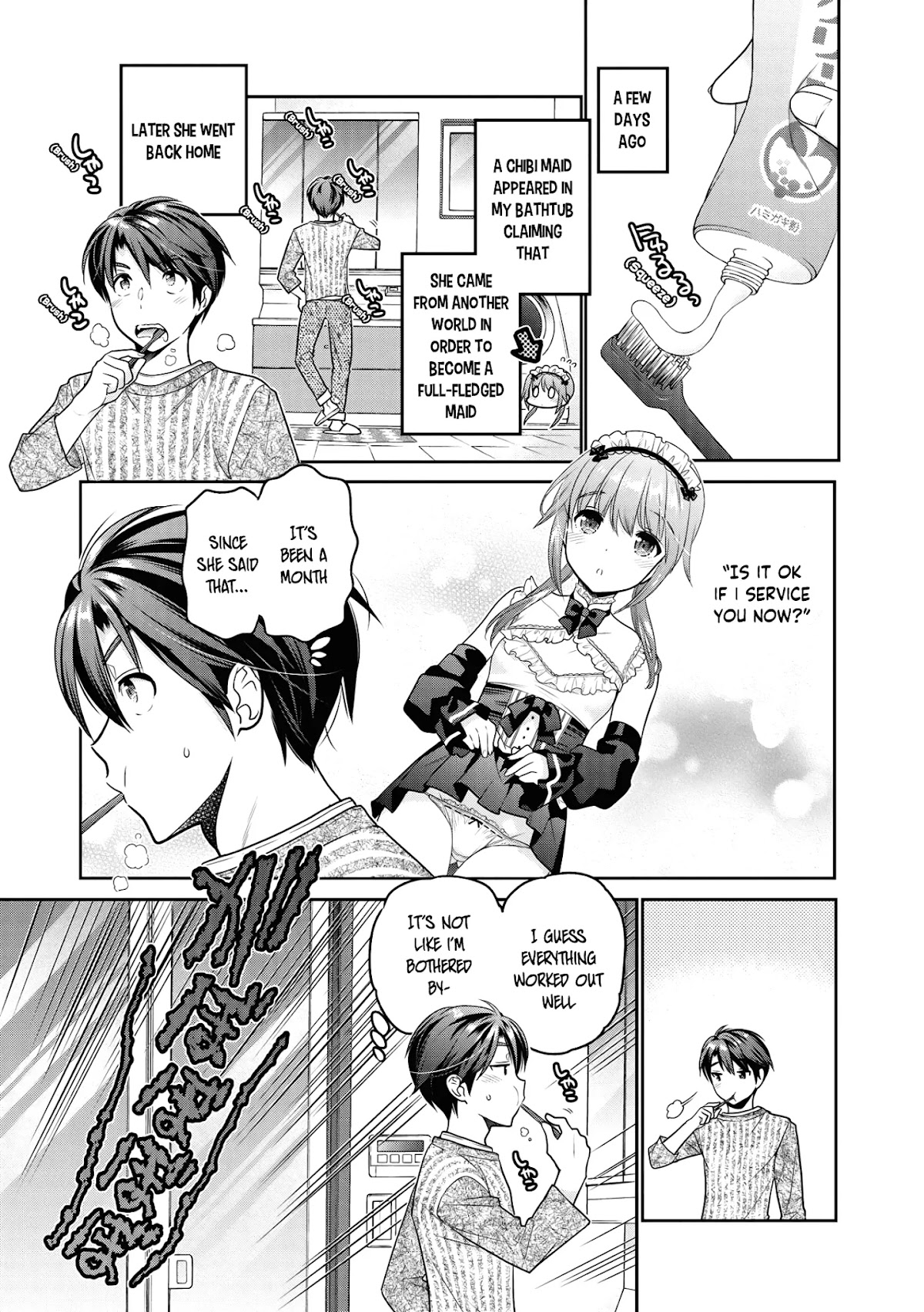 How to Discipline Shishunki-chan Chapter 8.5 page 4 - Chapter 8.5: Isekai Maid no Otomodachi - Special #2