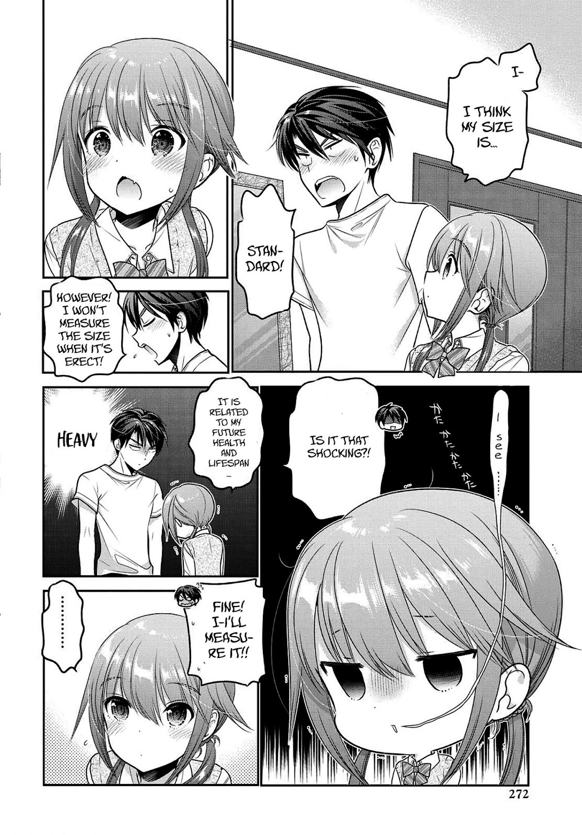 How to Discipline Shishunki-chan Chapter 8 page 37 - Chapter 8: Maiden Conversation About the Risk of Letting One's Guard Down