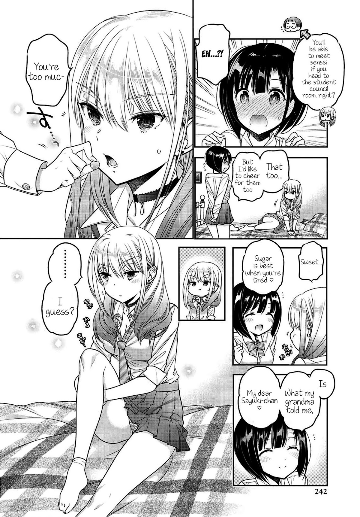 How to Discipline Shishunki-chan Chapter 8 page 7 - Chapter 8: Maiden Conversation About the Risk of Letting One's Guard Down