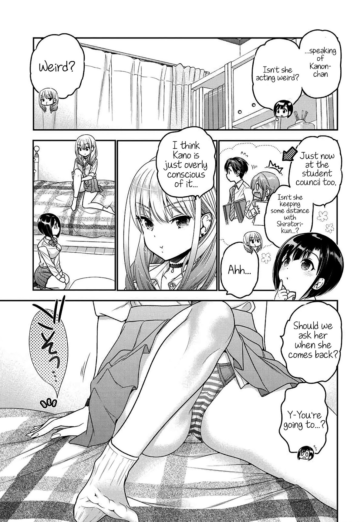 How to Discipline Shishunki-chan Chapter 8 page 8 - Chapter 8: Maiden Conversation About the Risk of Letting One's Guard Down