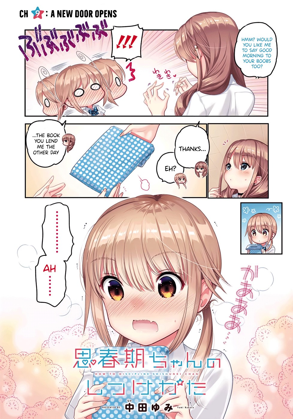 How to Discipline Shishunki-chan Chapter 9 page 3 - Chapter 9: A New Door Opens