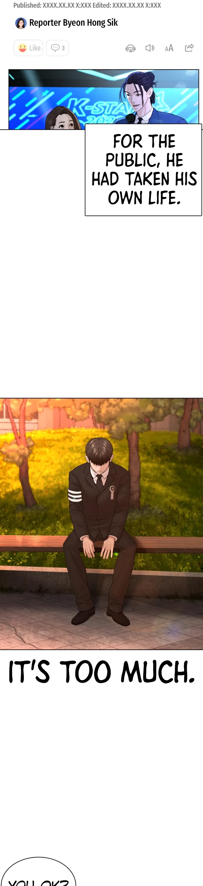 How to Fight Chapter 102 page 27 - Chapter 102: It's a bit bitter today