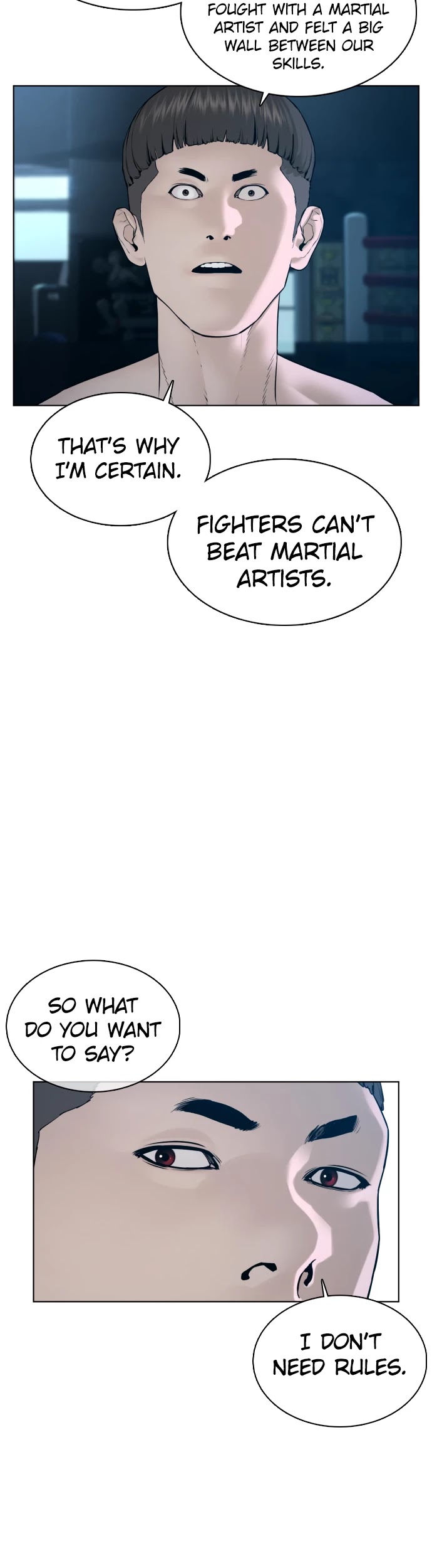 How to Fight Chapter 104 page 6 - Chapter 104: I like Choi Bomi