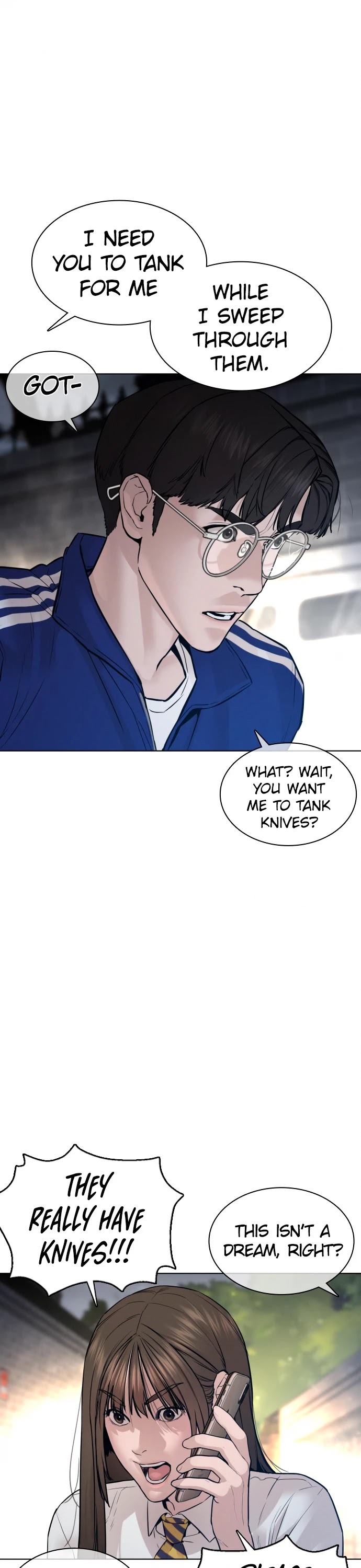How to Fight Chapter 113 page 22 - Chapter 113: That's a real knife?!