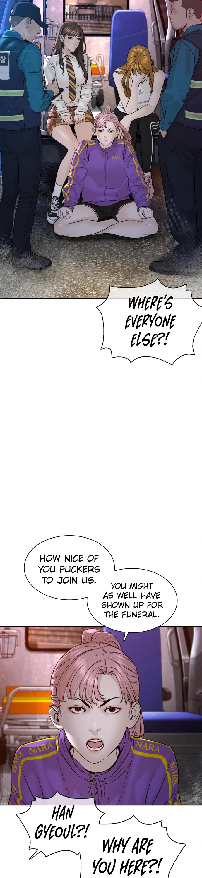 How to Fight Chapter 113 page 50 - Chapter 113: That's a real knife?!