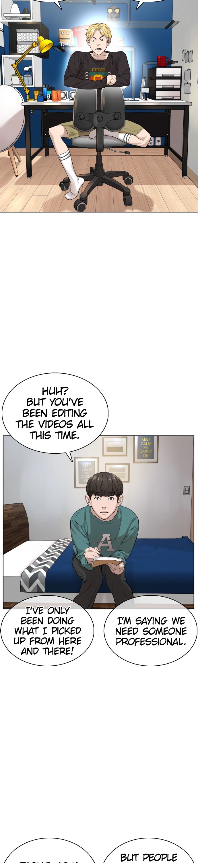 How to Fight Chapter 12 page 48 - Chapter 12: Subscribe, turn on notifications, and press the like button