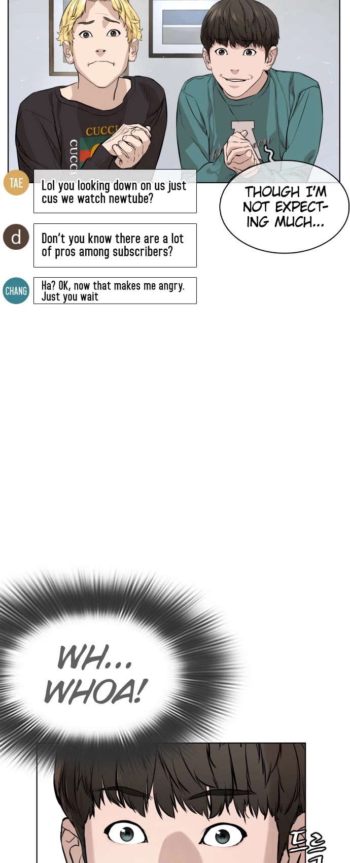 How to Fight Chapter 12 page 53 - Chapter 12: Subscribe, turn on notifications, and press the like button