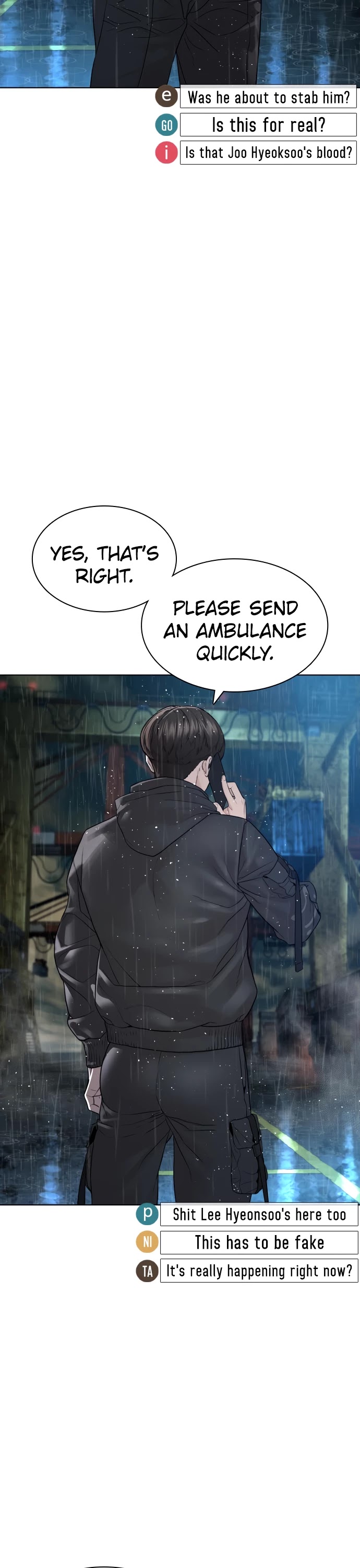How to Fight Chapter 128 page 39 - Chapter 128: It's because they're fucked already, lol.