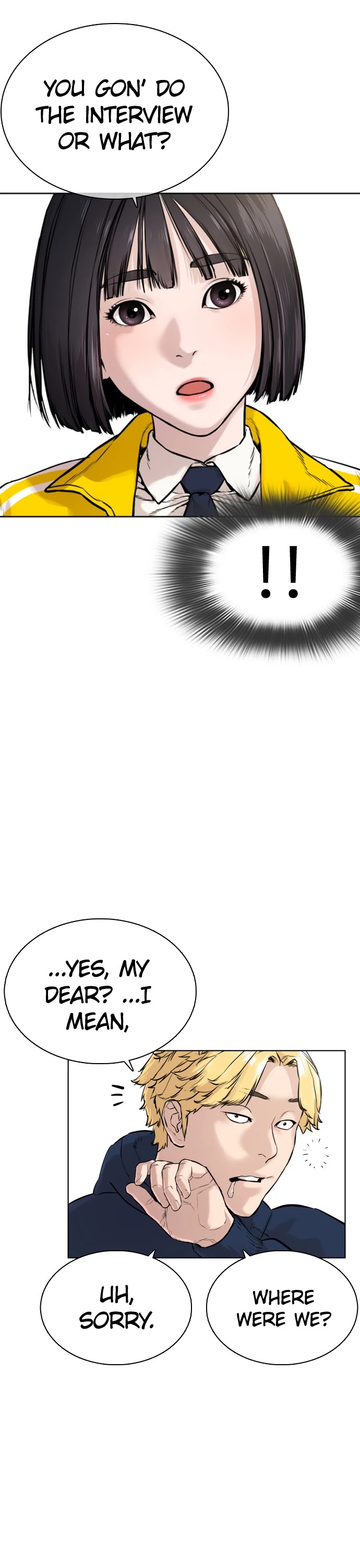 How to Fight Chapter 13 page 12 - Chapter 13: That's enough, dweeb! (2)