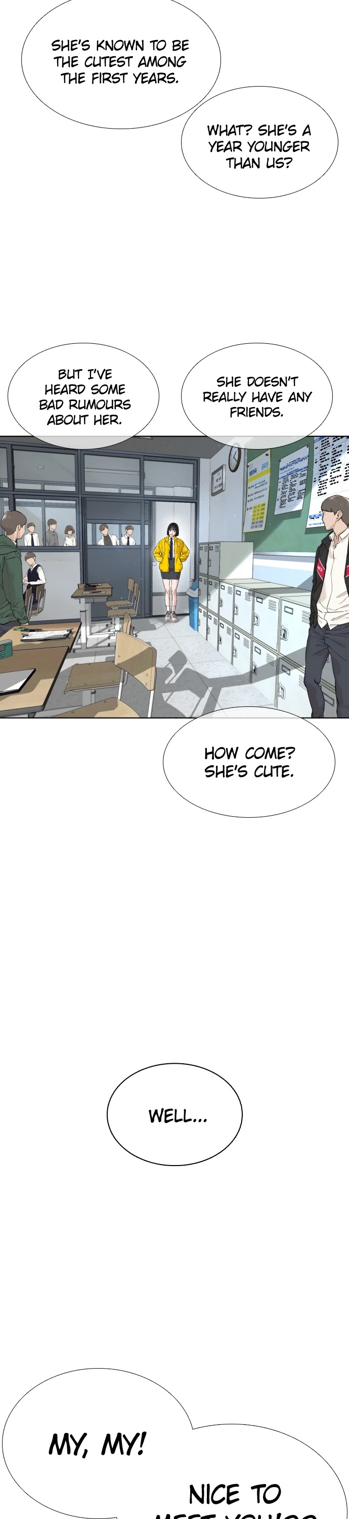 How to Fight Chapter 13 page 2 - Chapter 13: That's enough, dweeb! (2)