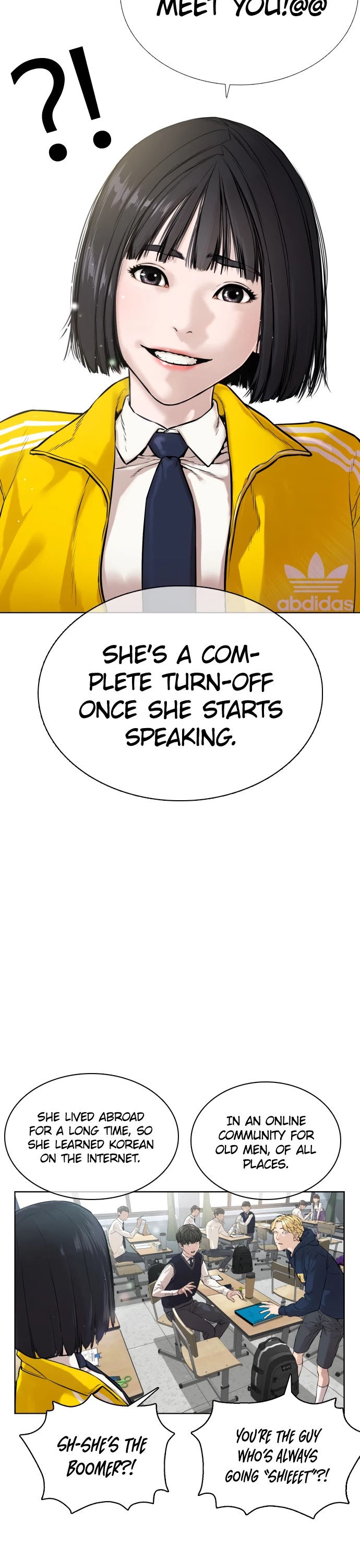 How to Fight Chapter 13 page 3 - Chapter 13: That's enough, dweeb! (2)