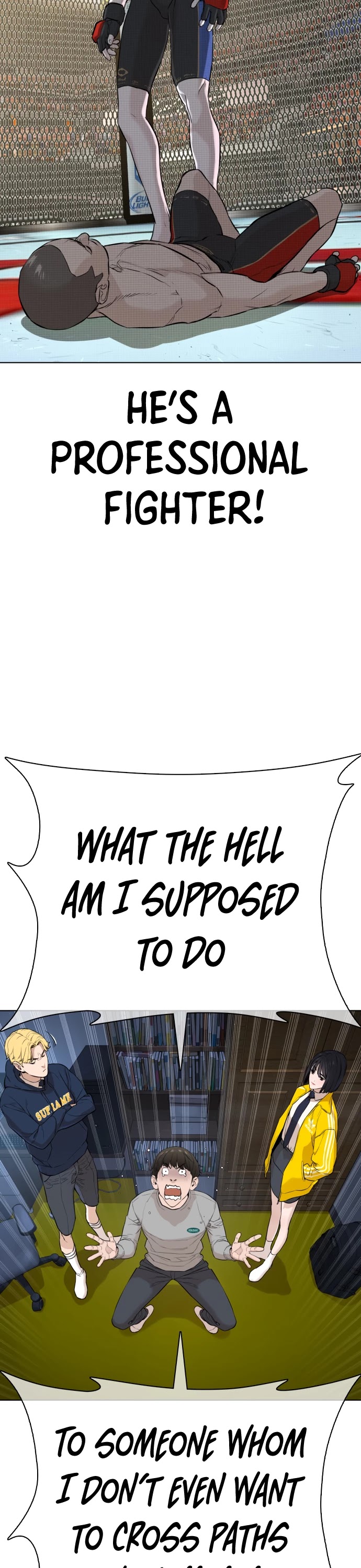 How to Fight Chapter 13 page 57 - Chapter 13: That's enough, dweeb! (2)