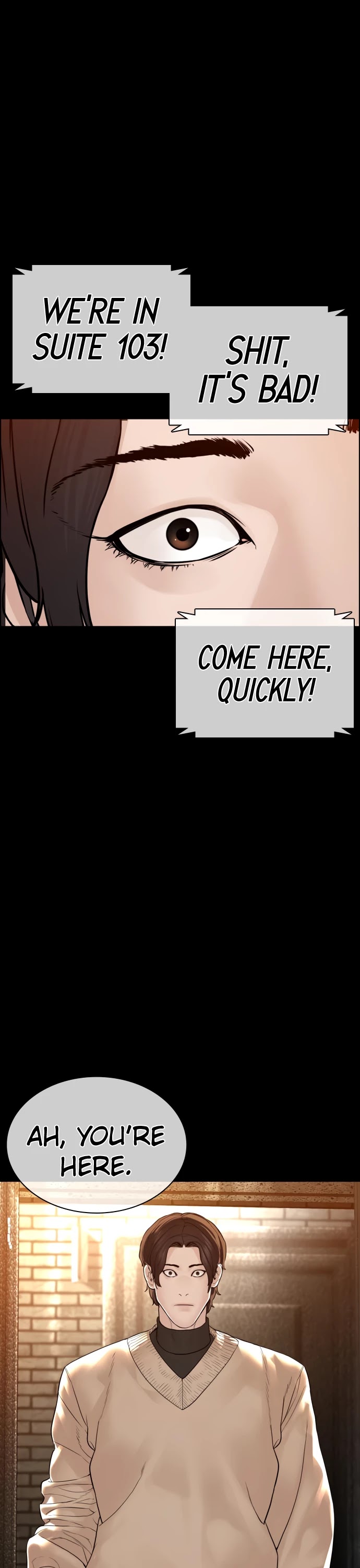 How to Fight Chapter 131 page 44 - Chapter 131: Don't stare so much, will you?