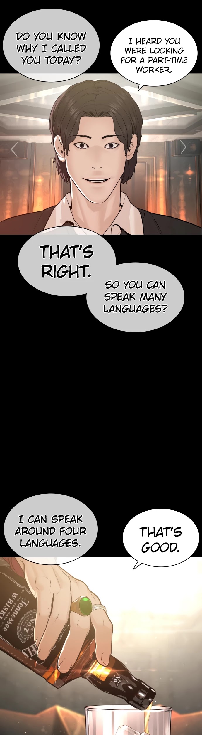 How to Fight Chapter 132 page 33 - Chapter 132: Told me to drink through my nose