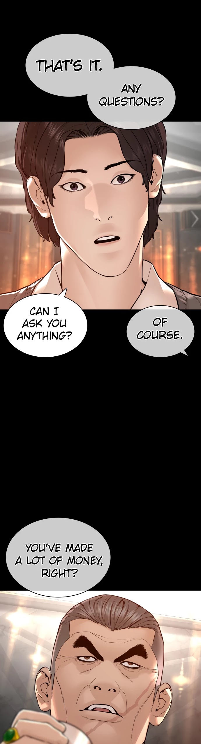 How to Fight Chapter 132 page 36 - Chapter 132: Told me to drink through my nose