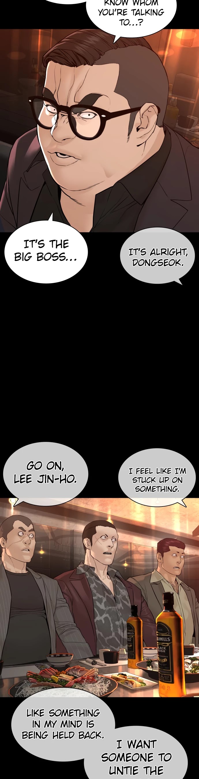 How to Fight Chapter 132 page 39 - Chapter 132: Told me to drink through my nose