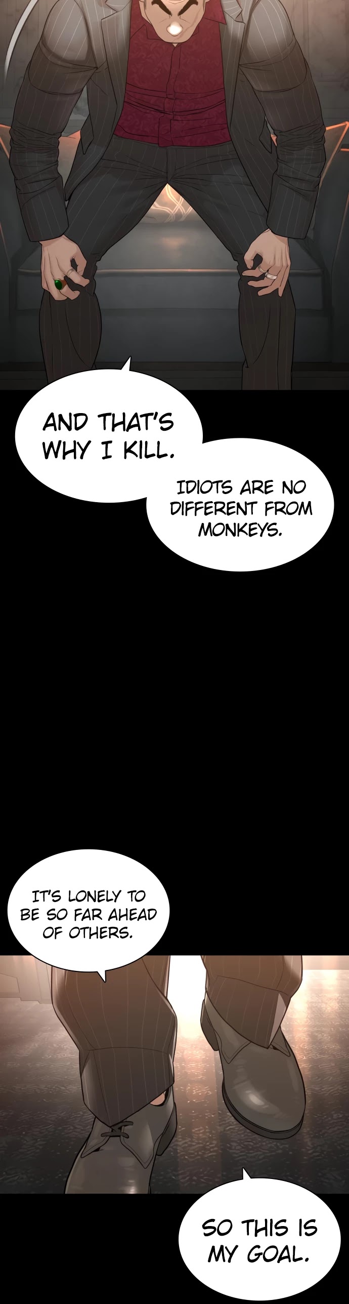 How to Fight Chapter 132 page 43 - Chapter 132: Told me to drink through my nose