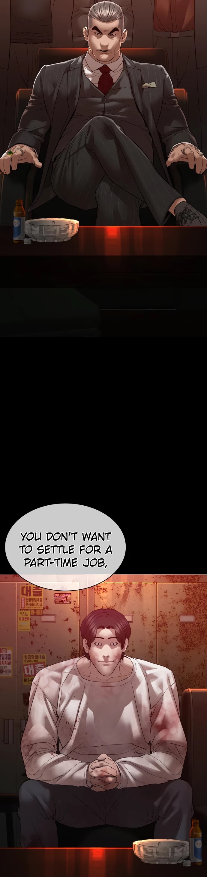 How to Fight Chapter 132 page 57 - Chapter 132: Told me to drink through my nose
