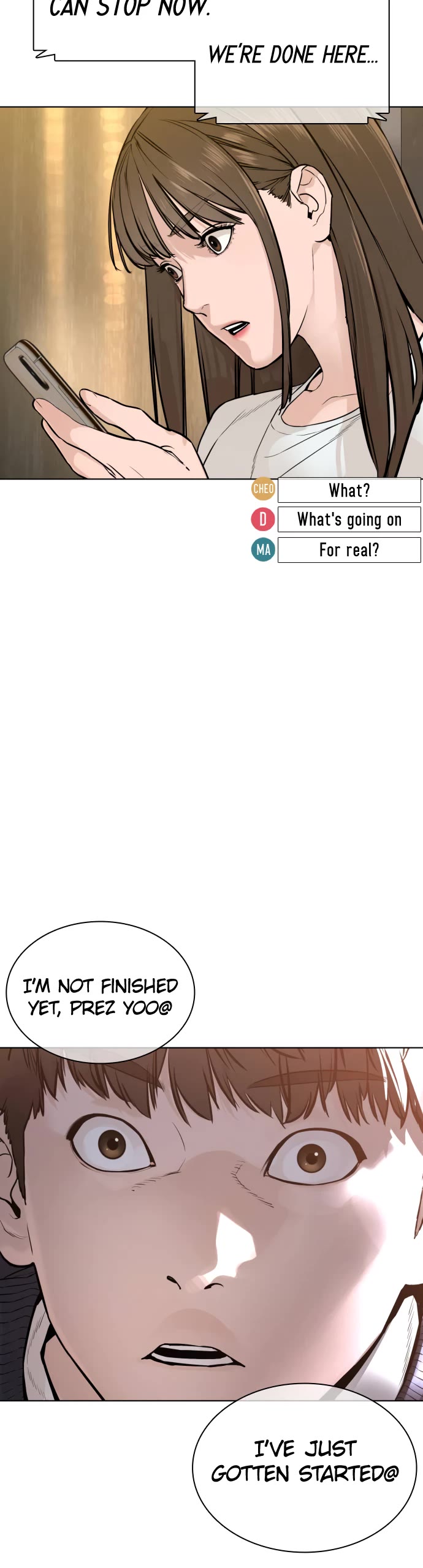 How to Fight Chapter 149 page 54 - Chapter 149: I can't do this.