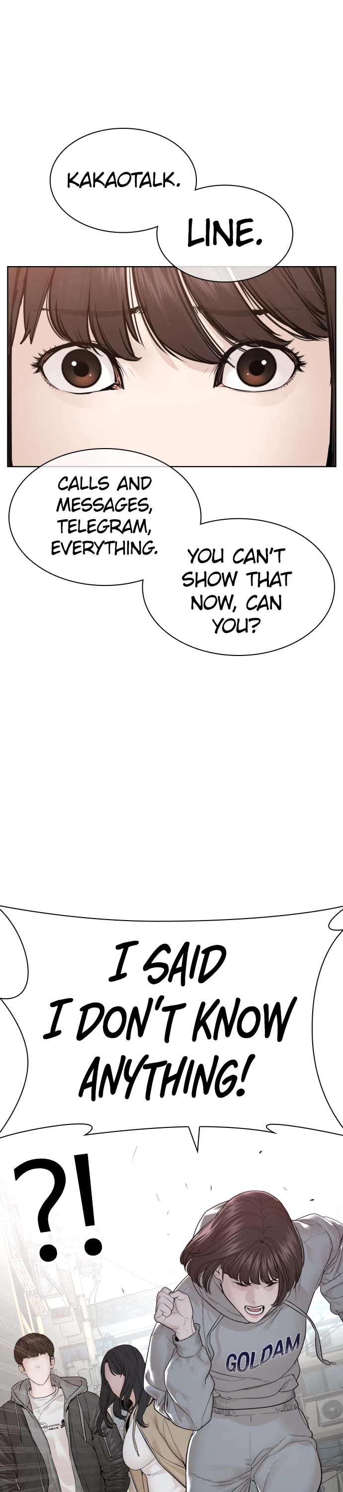 How to Fight Chapter 165 page 10 - Chapter 165: I can see right through you.