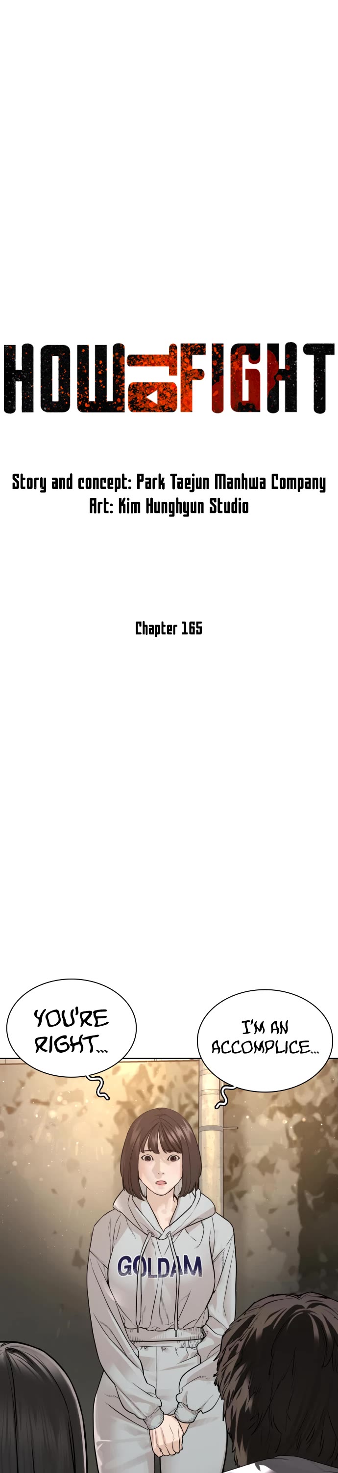 How to Fight Chapter 165 page 14 - Chapter 165: I can see right through you.