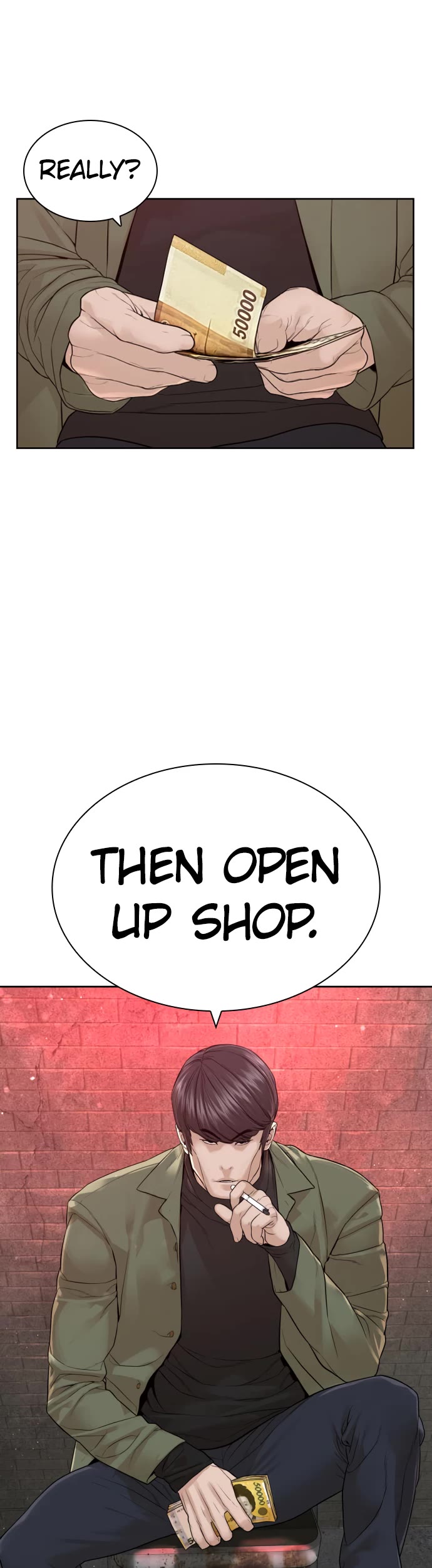 How to Fight Chapter 165 page 43 - Chapter 165: I can see right through you.