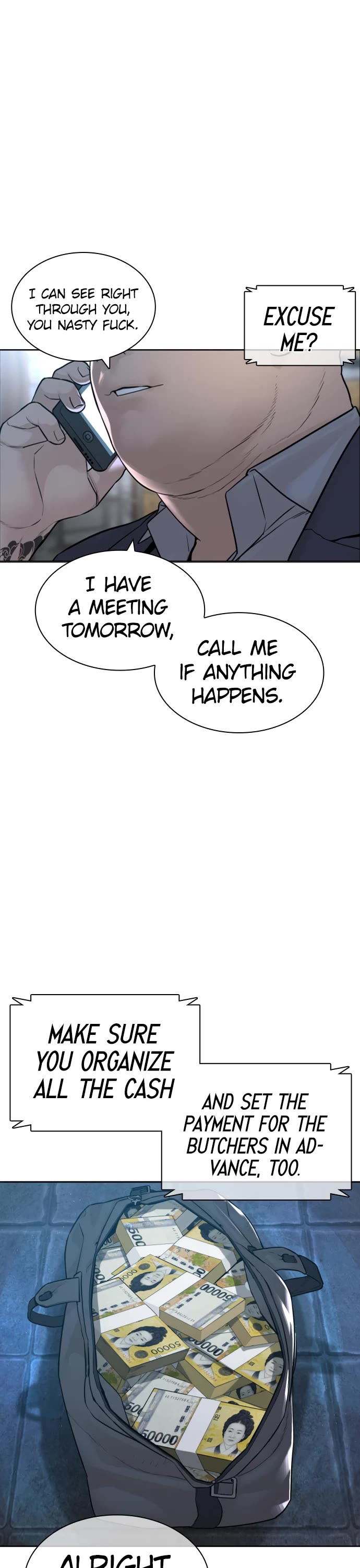 How to Fight Chapter 165 page 58 - Chapter 165: I can see right through you.