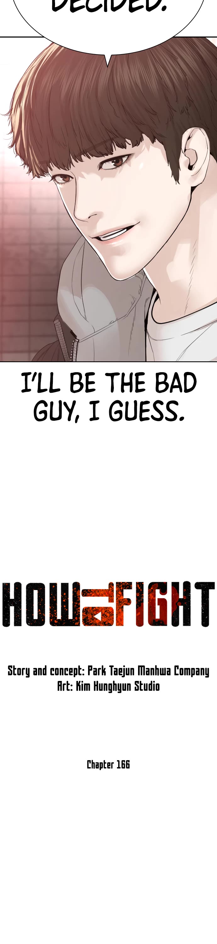 How to Fight Chapter 166 page 21 - Chapter 166: I'll be the bad guy, I guess.