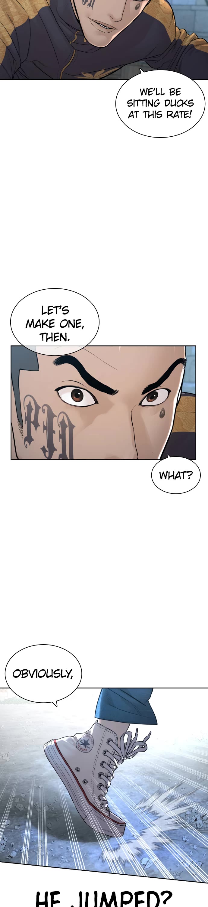 How to Fight Chapter 167 page 13 - Chapter 167: Give him the knife.