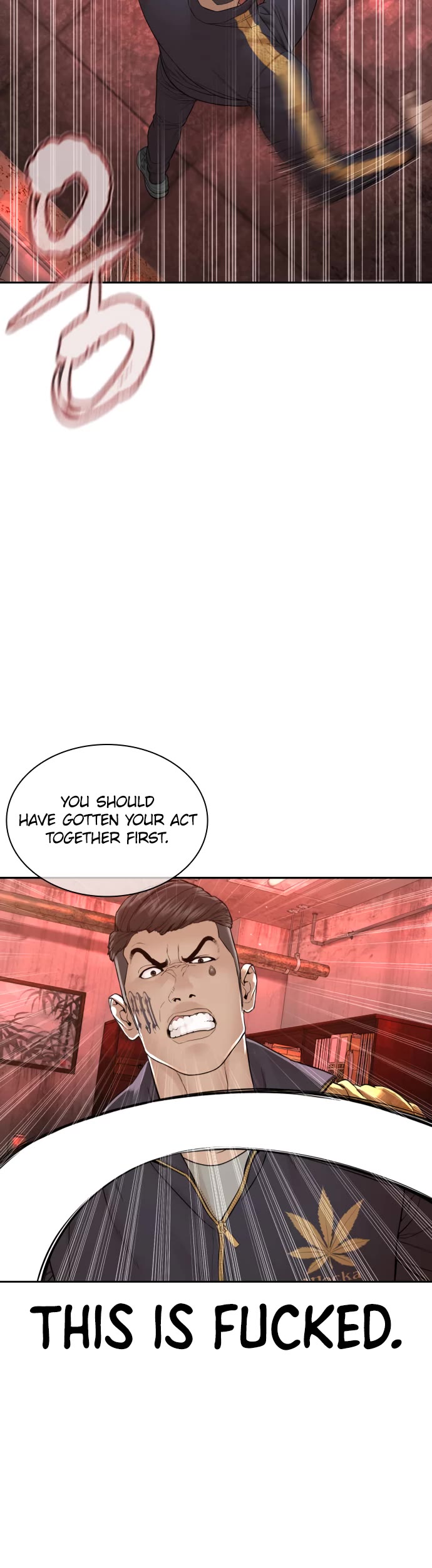 How to Fight Chapter 170 page 22 - Chapter 170: Looks like you'll piss yourself soon.