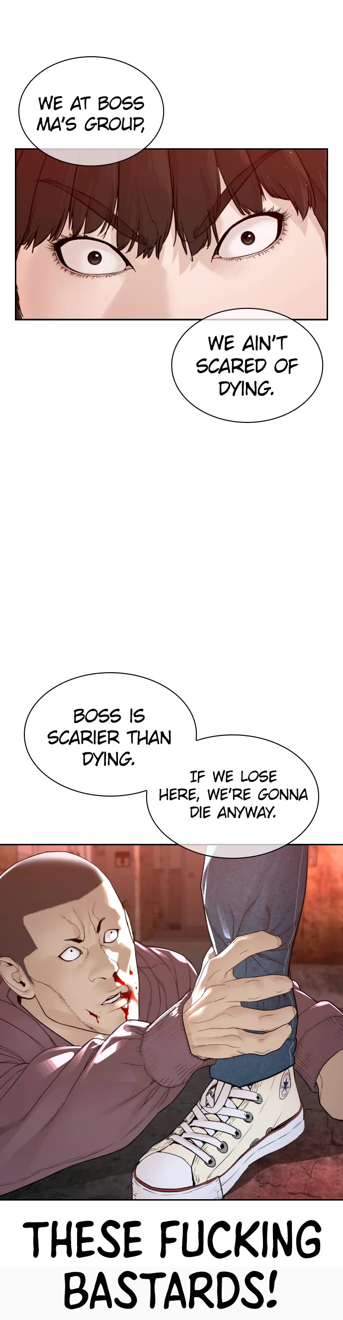 How to Fight Chapter 170 page 35 - Chapter 170: Looks like you'll piss yourself soon.
