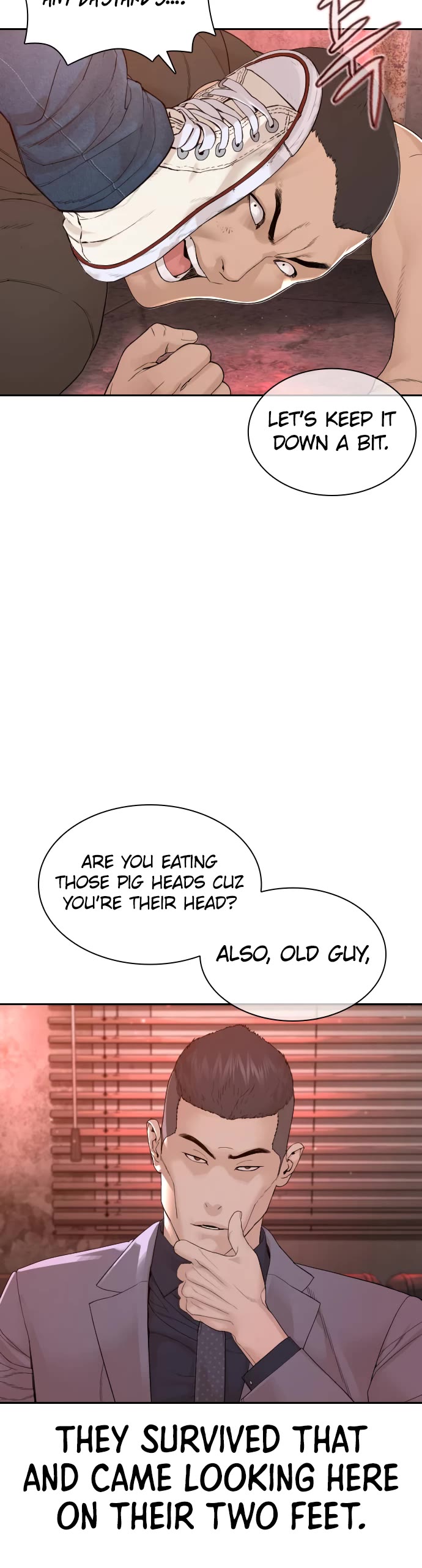 How to Fight Chapter 170 page 7 - Chapter 170: Looks like you'll piss yourself soon.